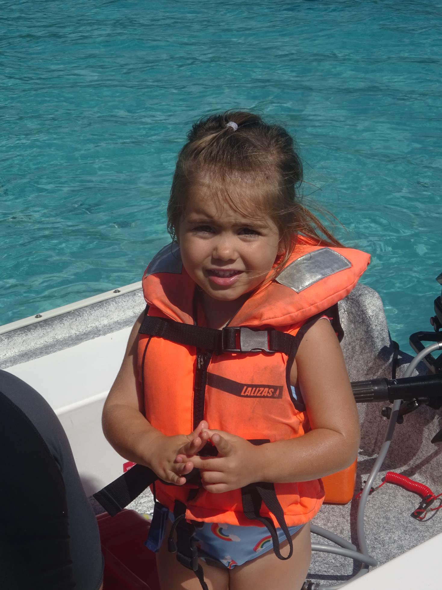 demi-journée bateau à Moorea, Charline