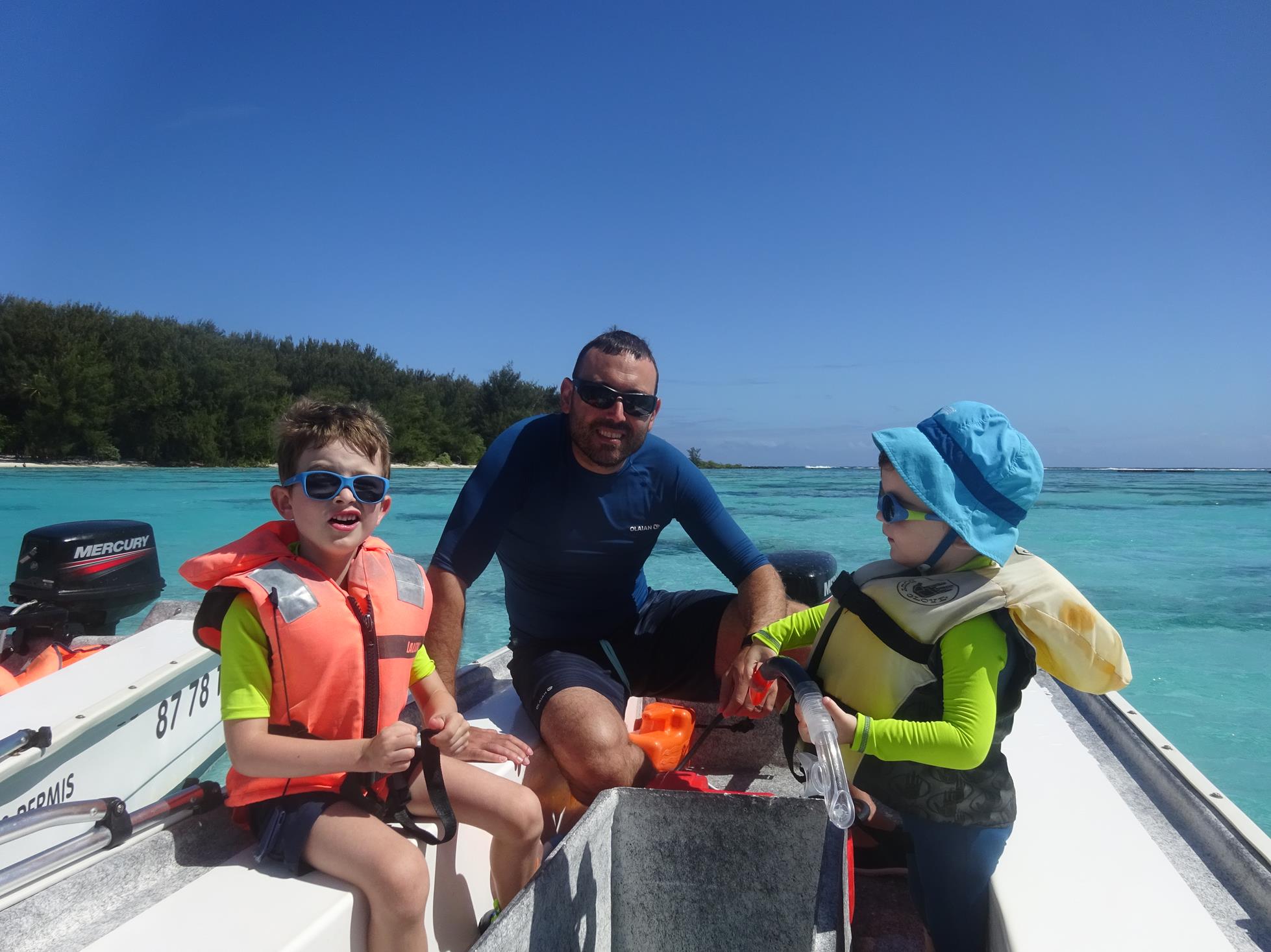 demi-journée bateau à Moorea