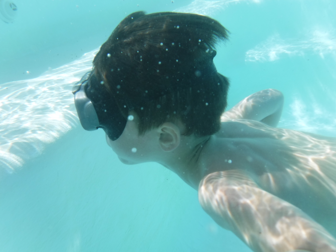 Arthur underwater