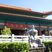 le temple Kanti, le plus grand du Pacifique Sud