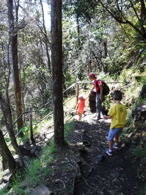 descente dans le cratère