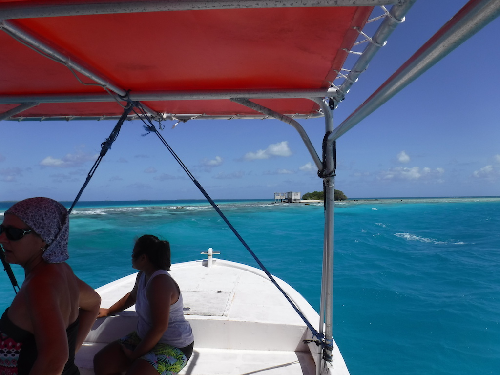 2ème excursion: en route vers les raies manta