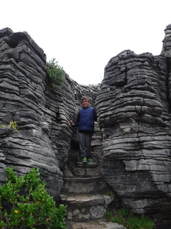 Pankake rocks à Punakaiki