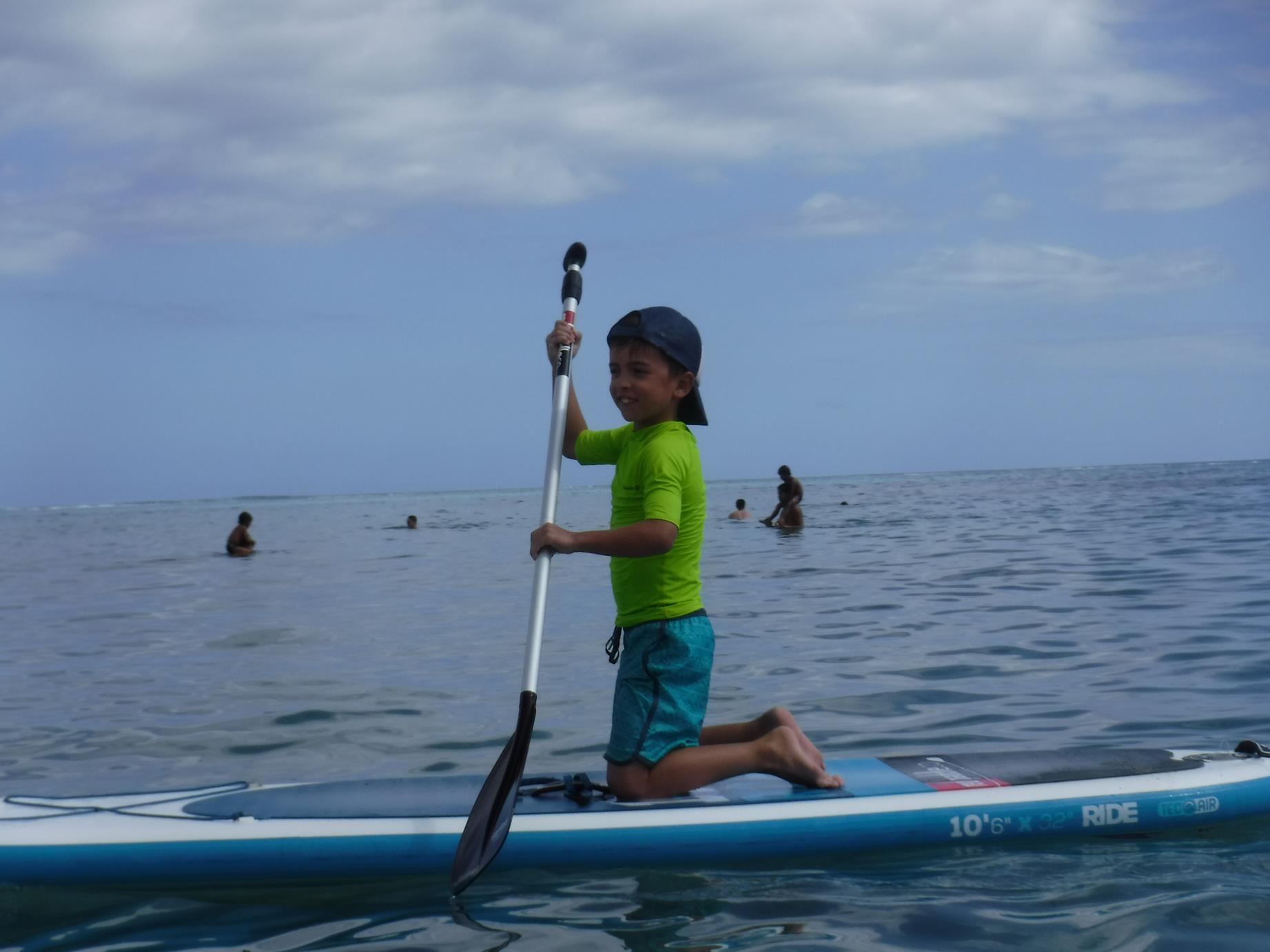 Arthur sur notre paddle