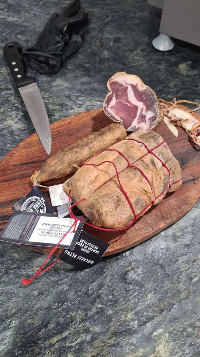 lonzu, coppa et saucisson de la vallée de l'Asco
