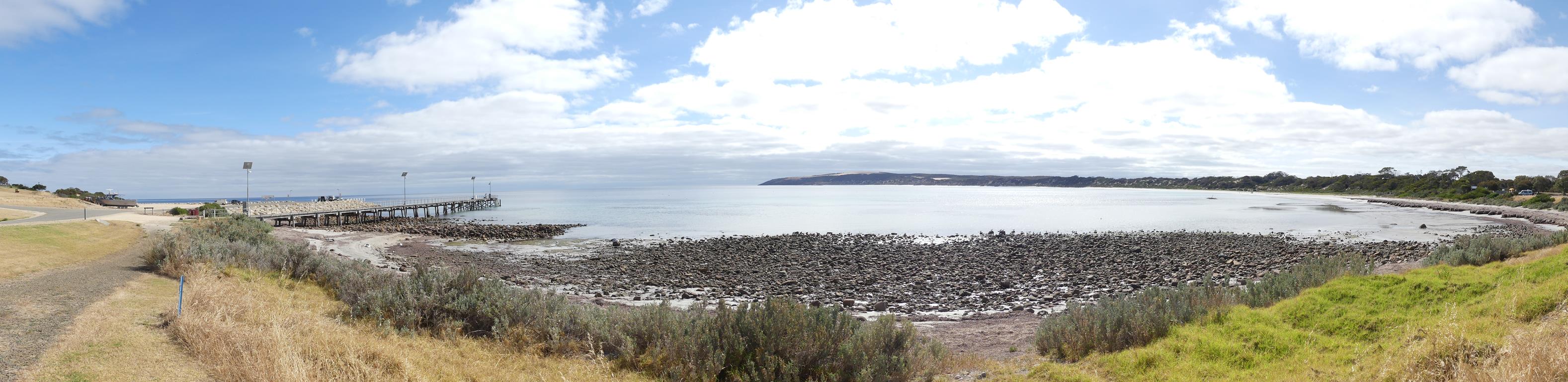 Emu Bay (nord de l'île)
