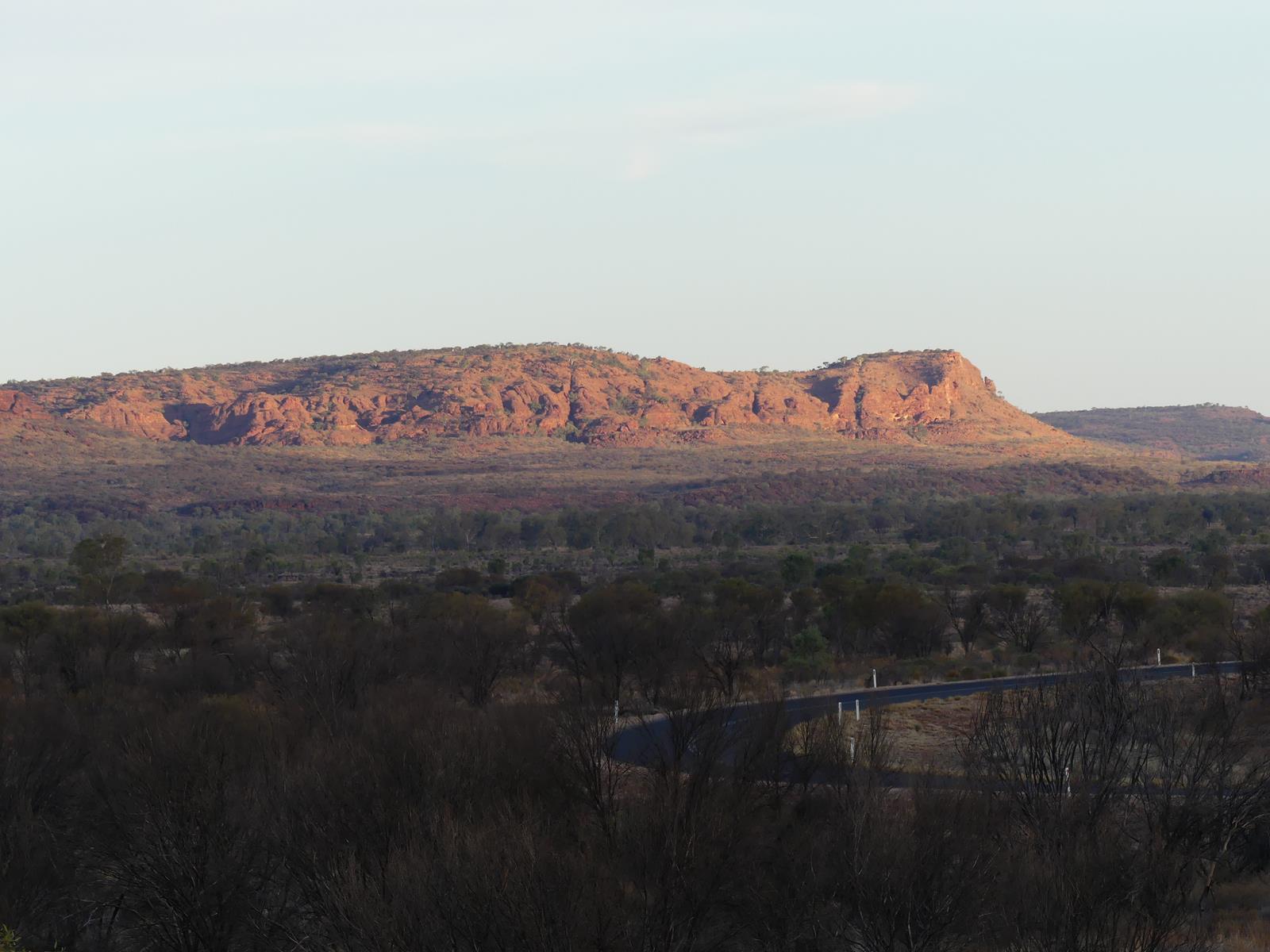 coucher de soleil à Ayers Rock