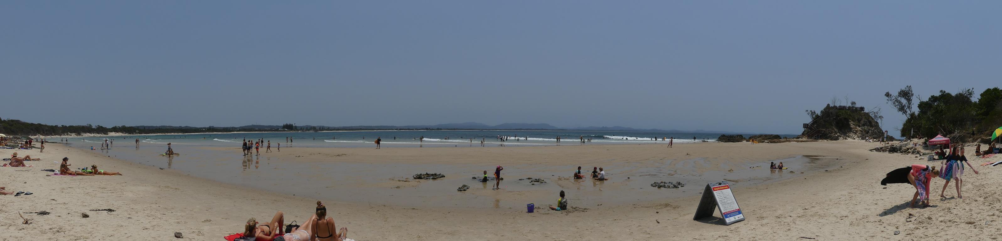 Byron Bay, the Pass beach