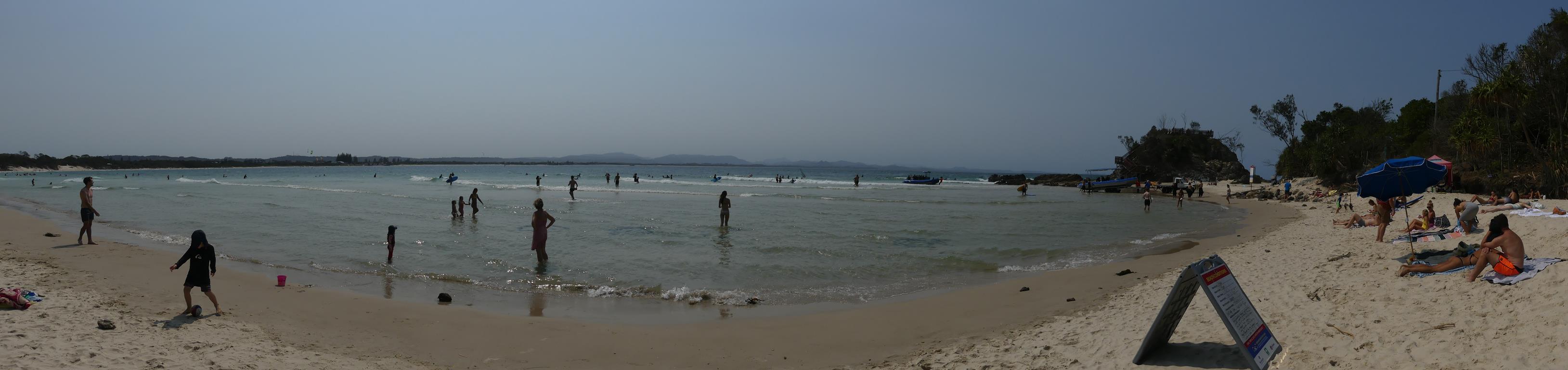 Byron Bay, the Pass beach