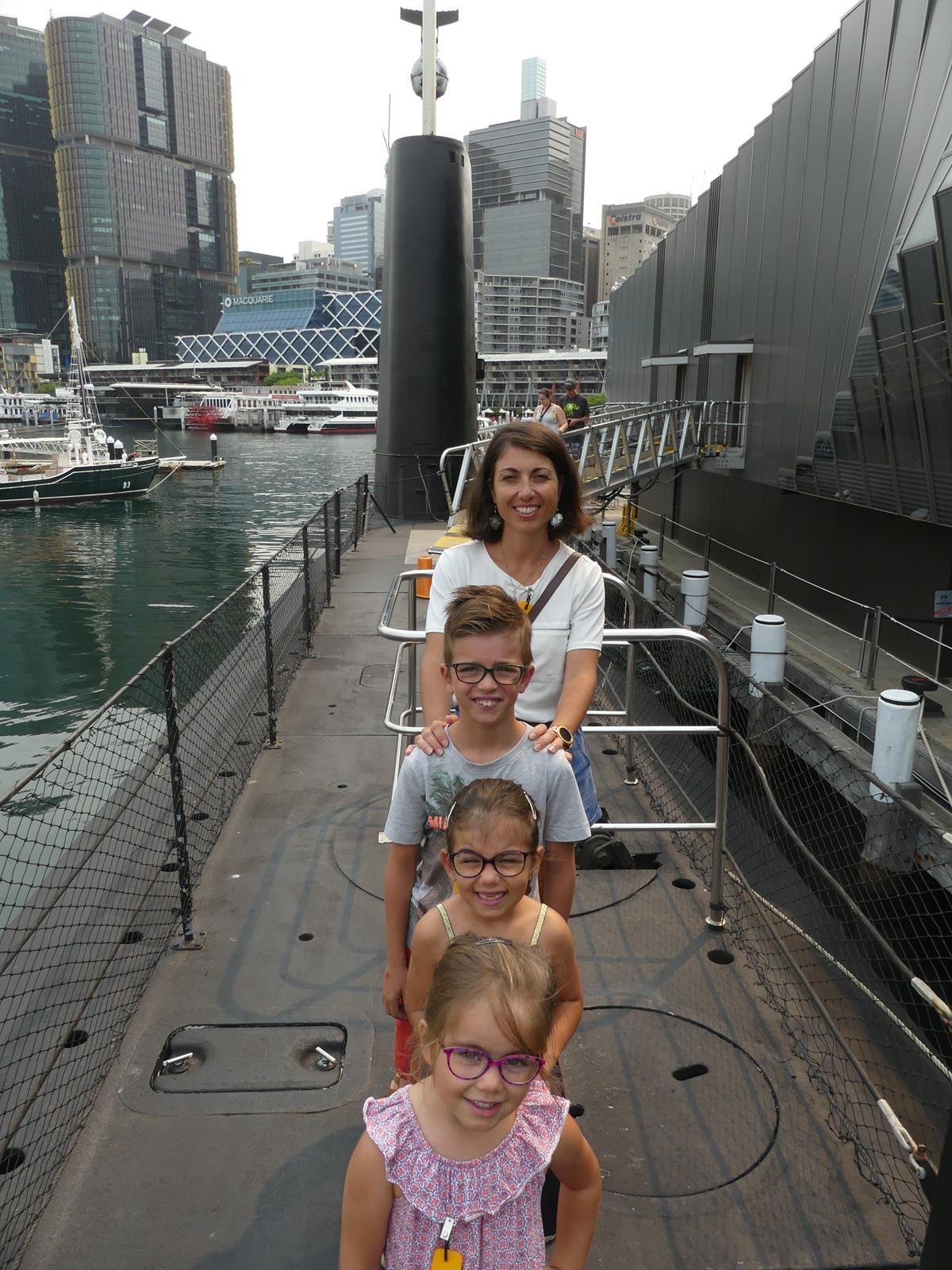 sur le HMAS Onlow