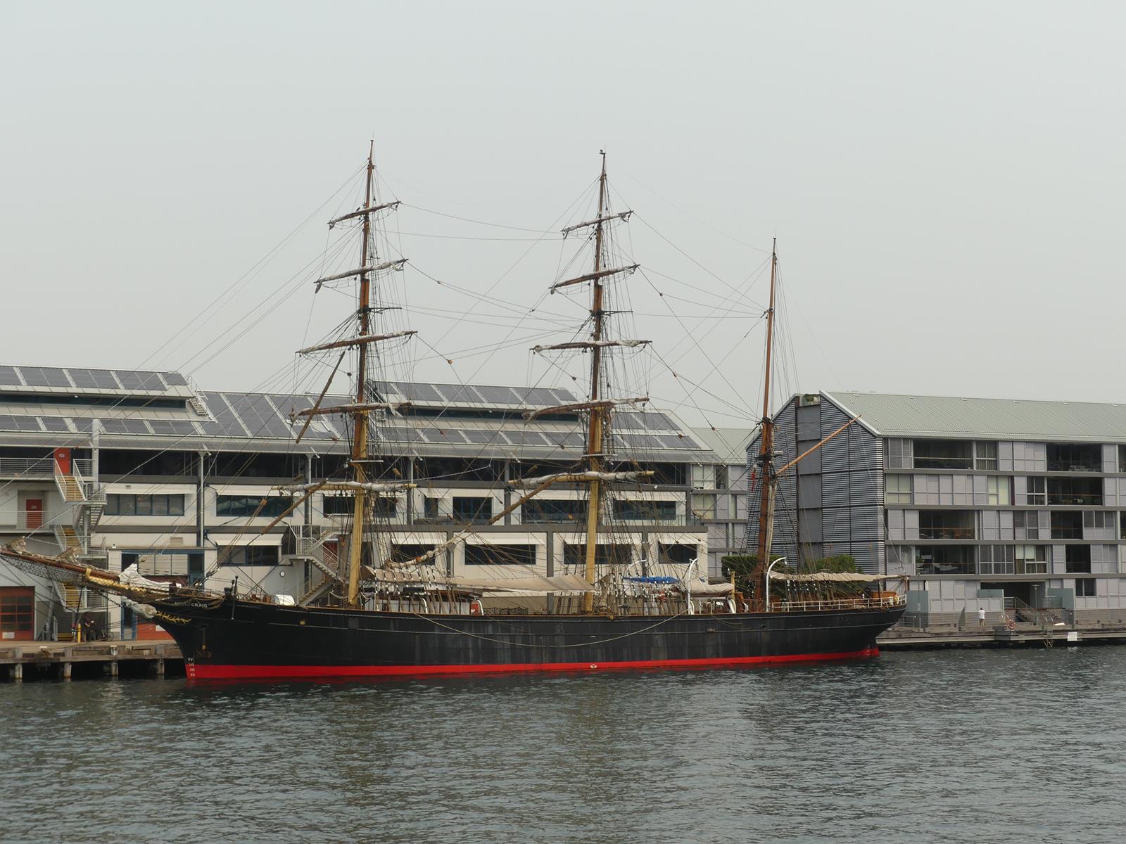 Tall ship James Craig