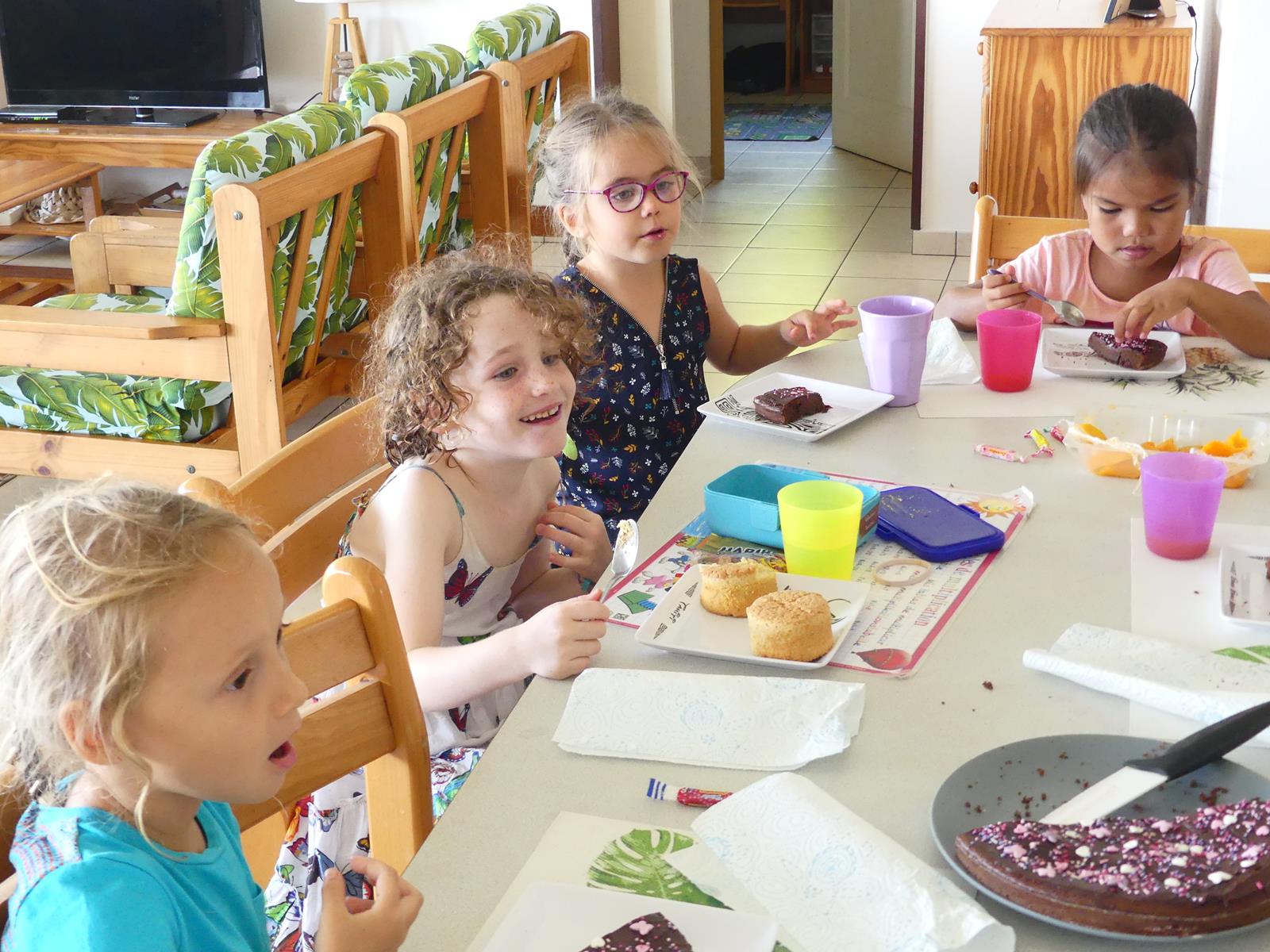 Iloha, Célestine et Charline