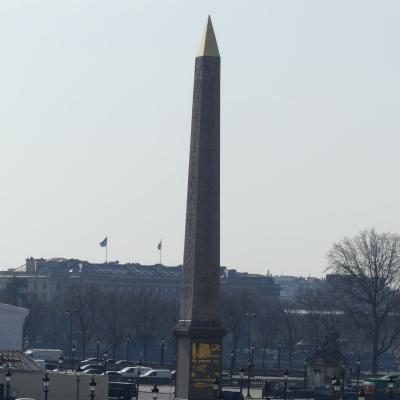 obélisque de la place de la Concorde (temple d'Amon à Louxor)