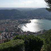 vue de Côme depuis Brunate