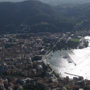 vue de Côme depuis Brunate