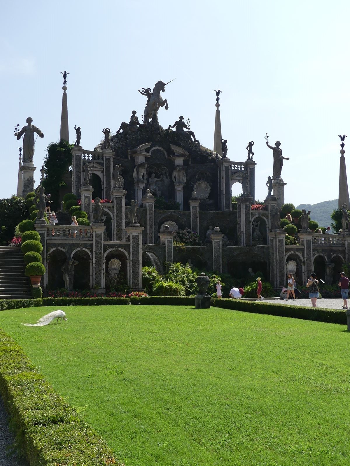 amphithéâtre baroque du jardin