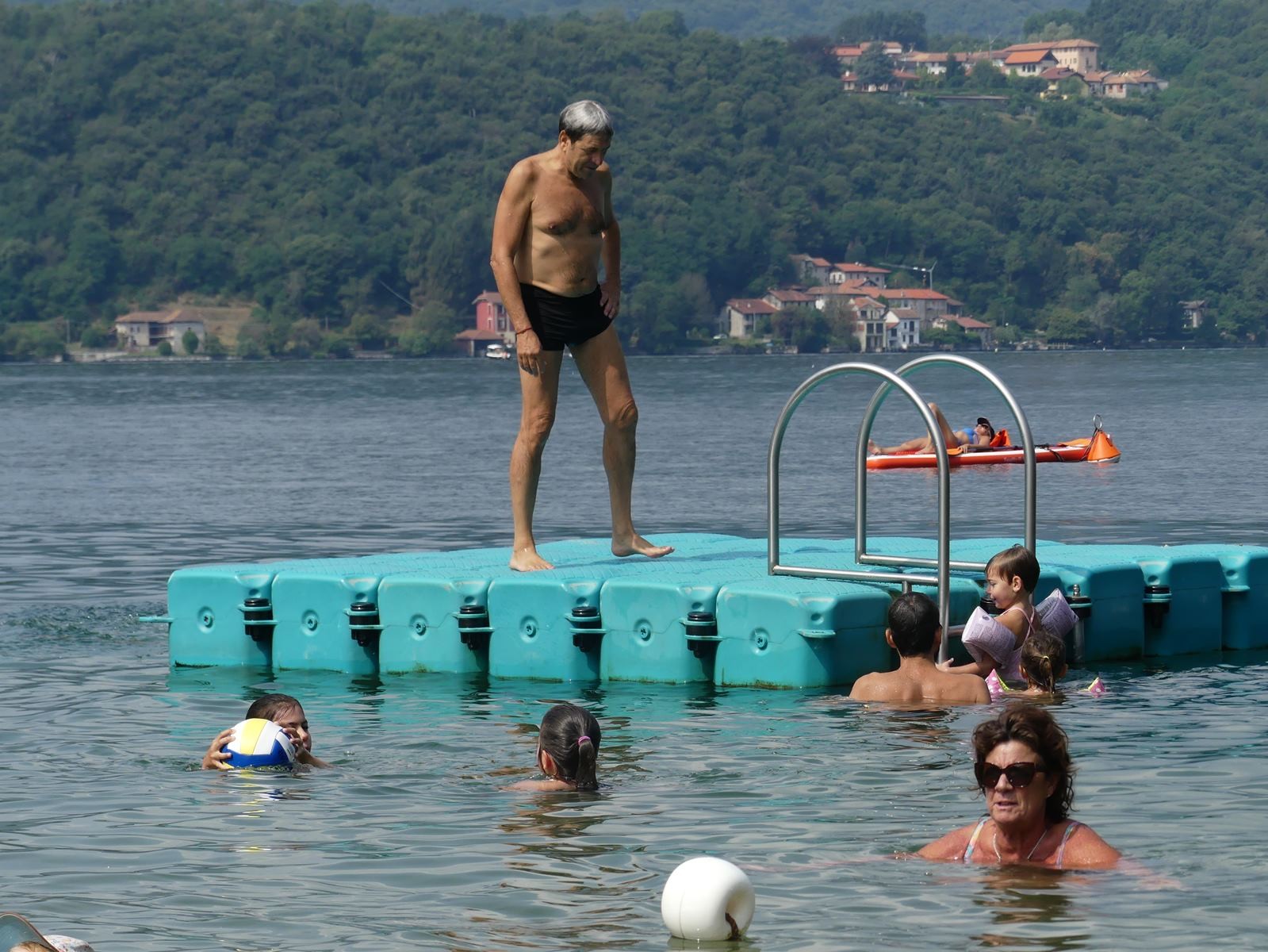 Spiaggia Miami sur les bord du lac d'Orta