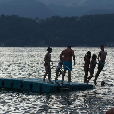 Spiaggia Miami sur les bord du lac d'Orta