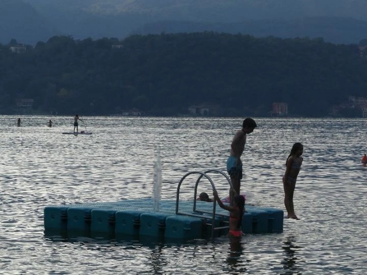 Spiaggia Miami sur les bord du lac d'Orta