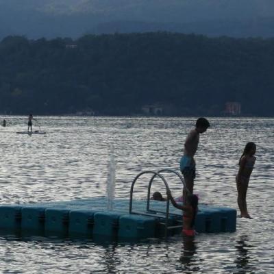 Spiaggia Miami sur les bord du lac d'Orta