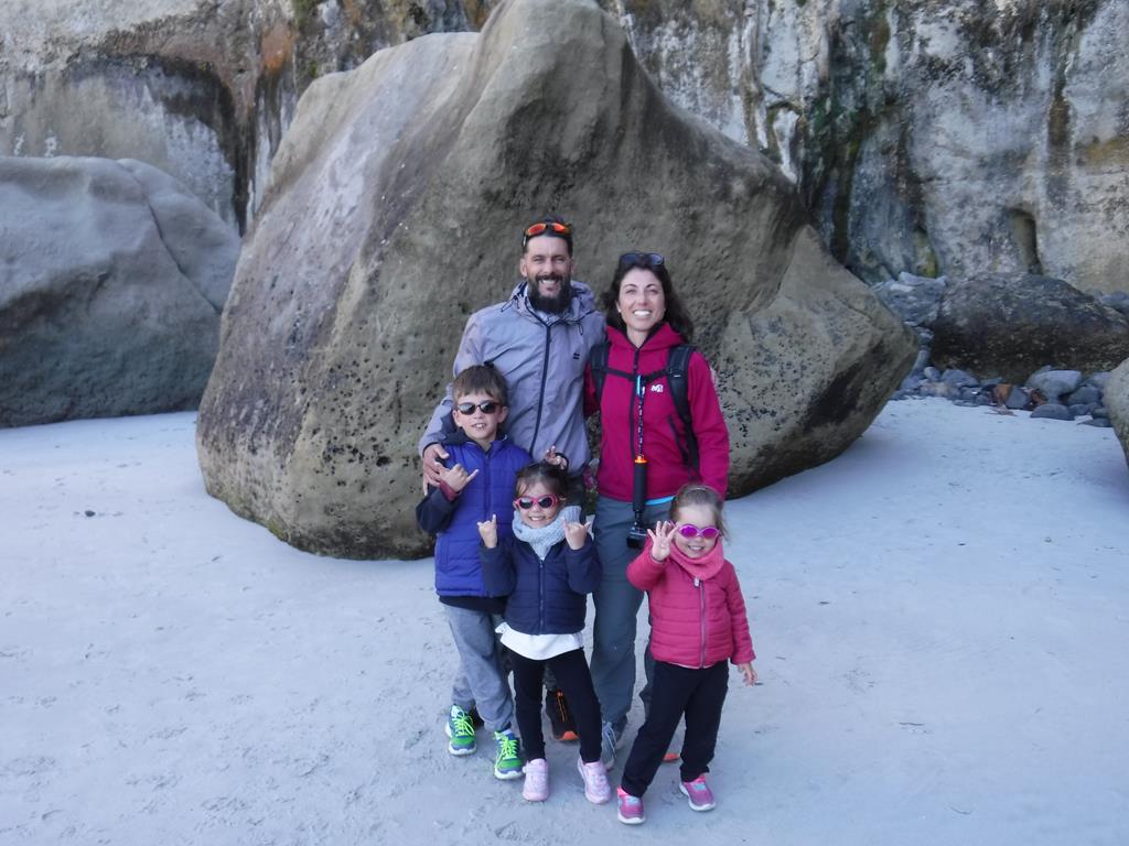 Tunnel Beach  près de Dunedin